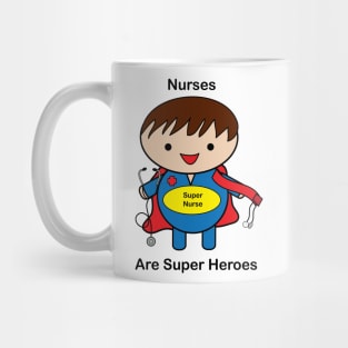 Nurse Male Super Hero Mug